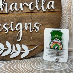 St Patrick’s Day Badge Holder